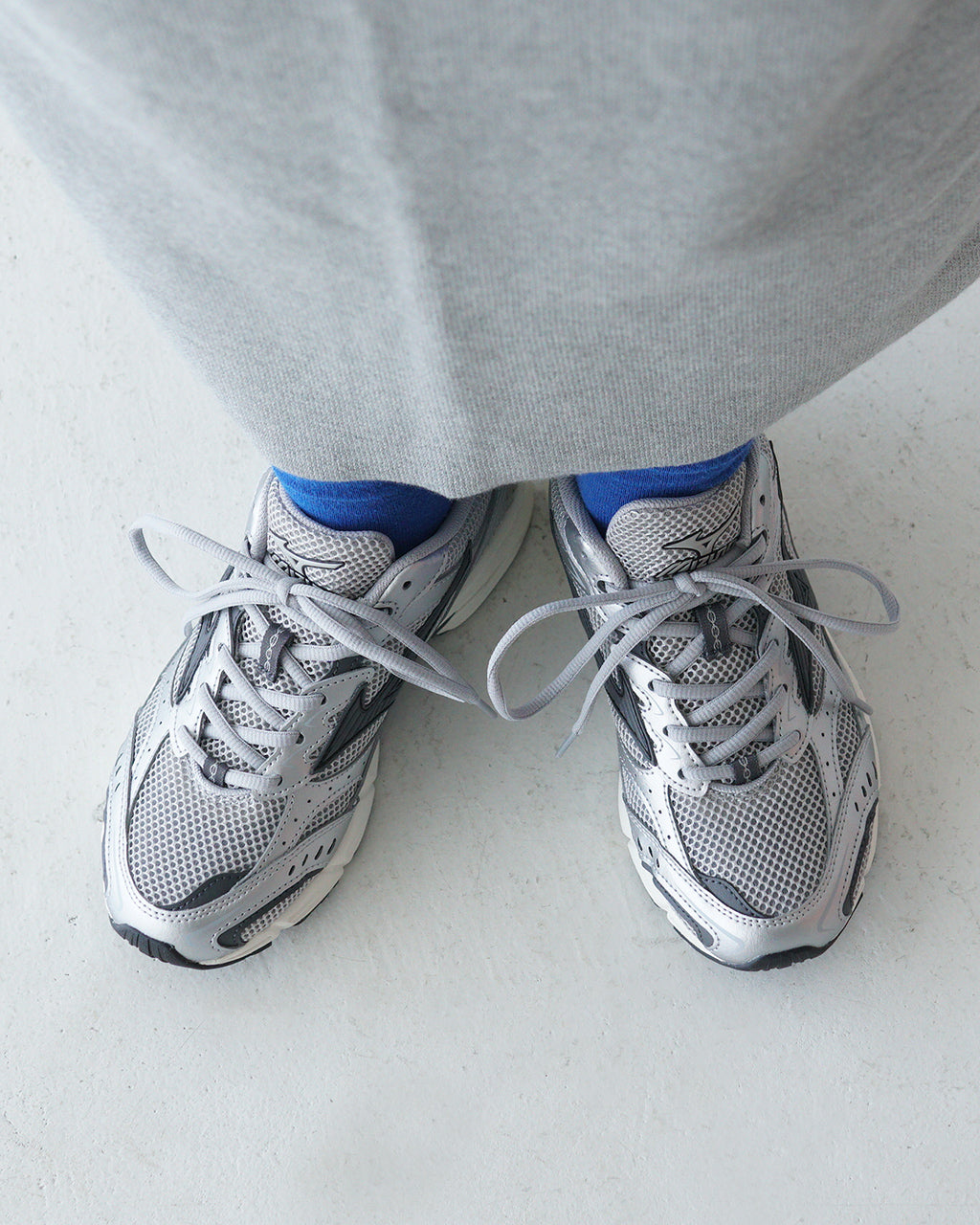 MIZUNO SPORTSSTYLE 미즈노 스포츠 스타일 MXR 스니커 레이스 업 러닝 슈즈 신발 D1GA245106【무료우송】