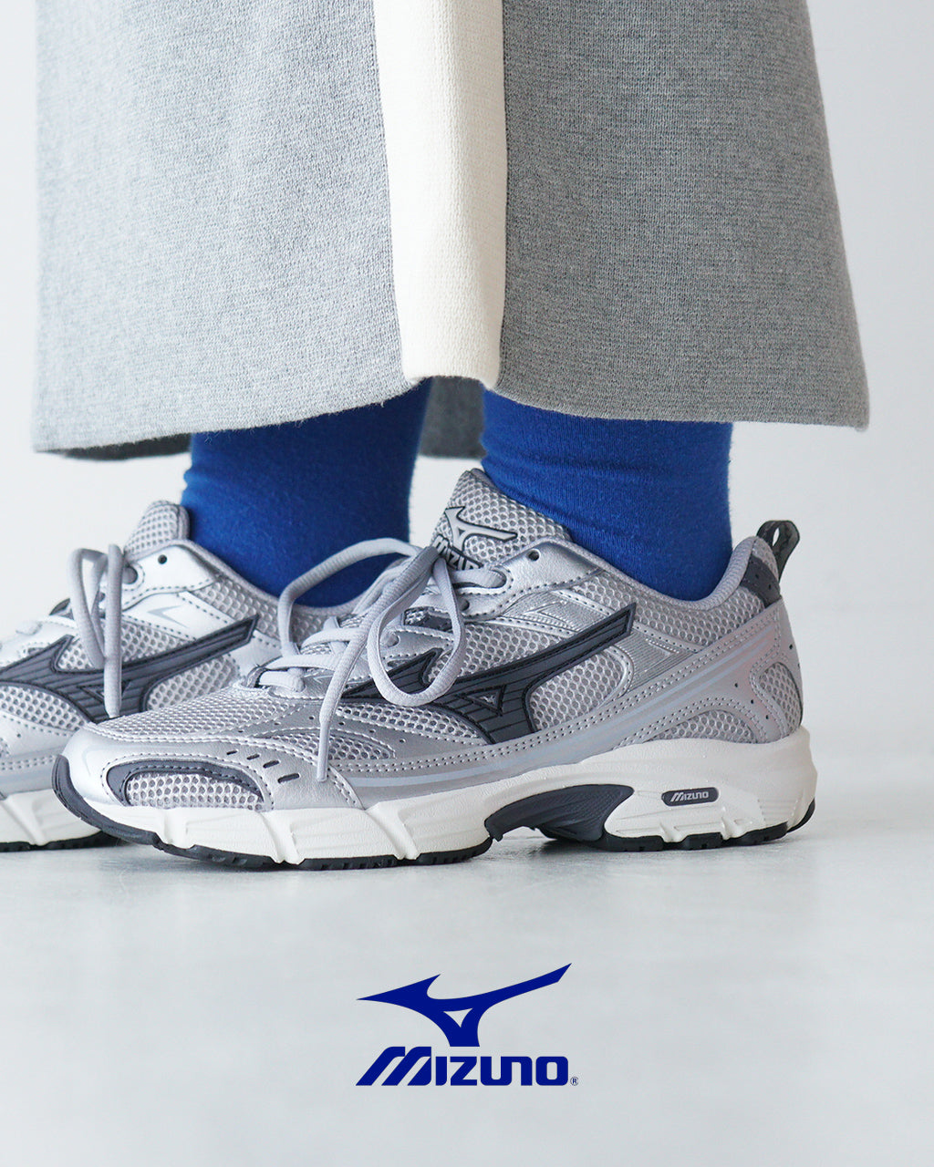 MIZUNO SPORTSSTYLE 미즈노 스포츠 스타일 MXR 스니커 레이스 업 러닝 슈즈 신발 D1GA245106【무료우송】