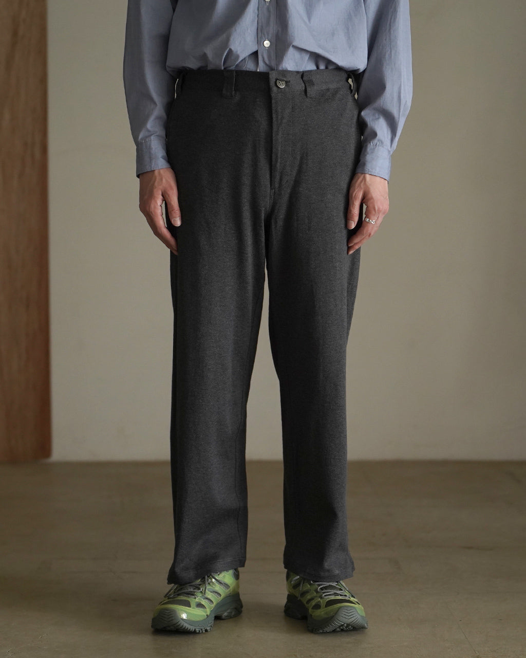 CREPE COTTON JERSEY EASY SLACKS M82-651NE