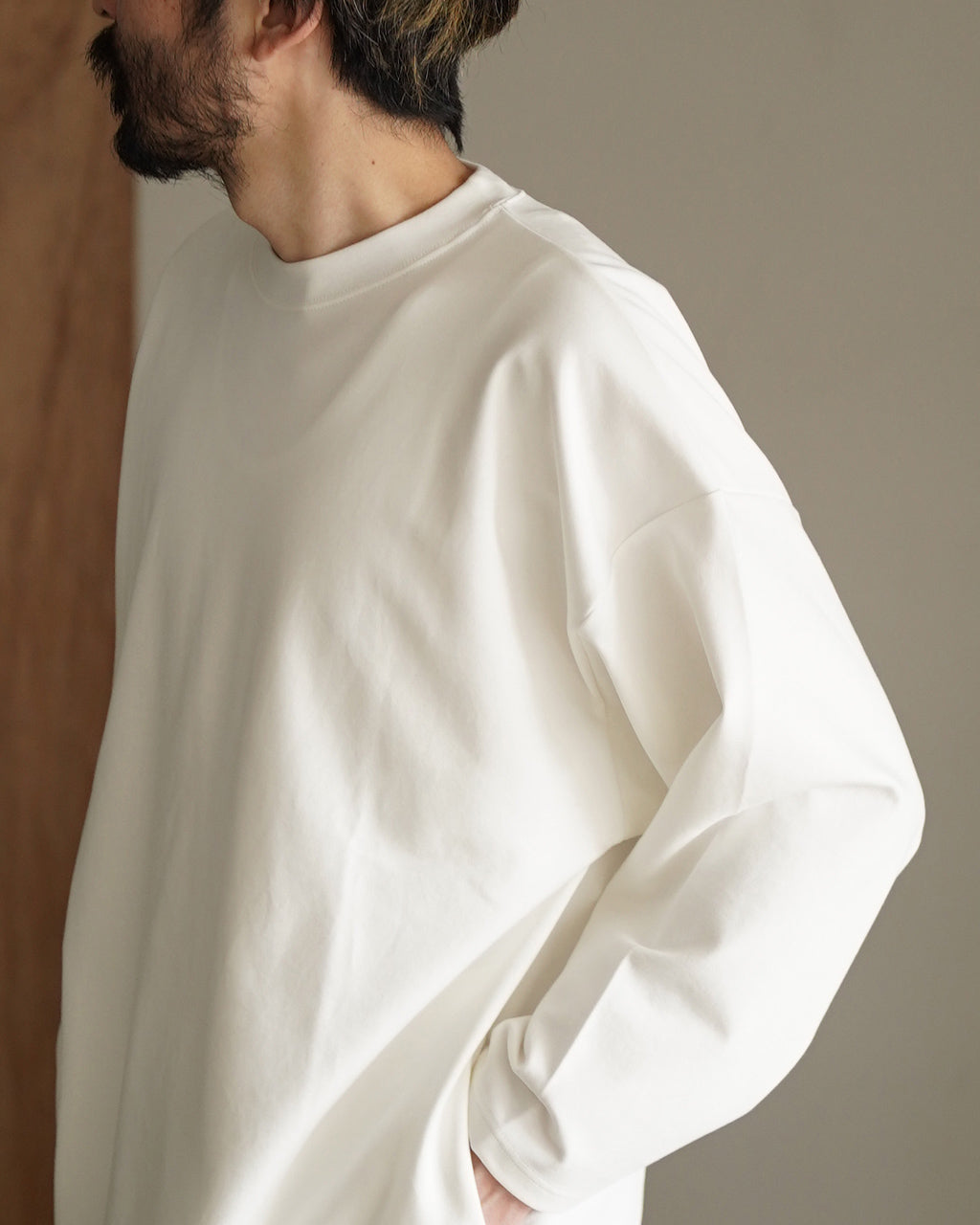 mocT EGE ORGANIC MOCKRODY CREWNECK L/S TEE M66-210 長袖Tシャツ|Crouka(クローカ)