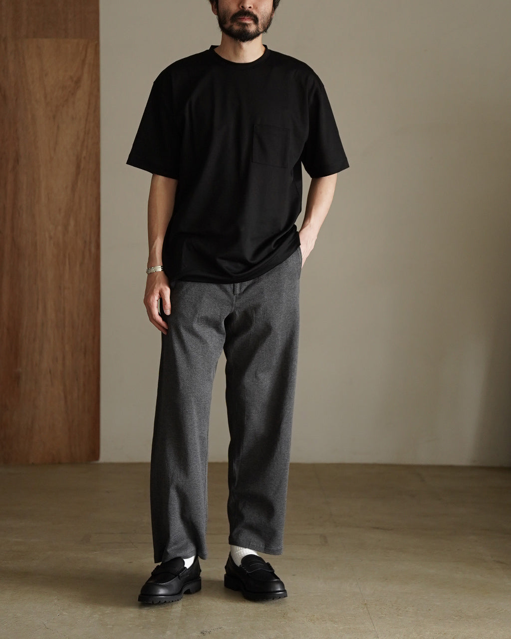 mocT LYOCELL JERSEY S/S POCKET TEE M64-120 ポケットTシャツ|Crouka(クローカ)