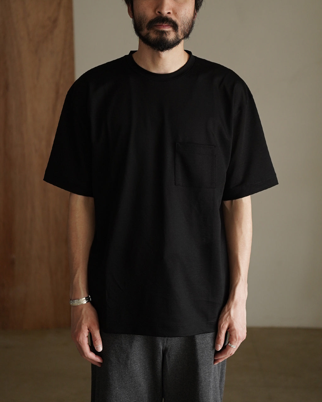 mocT LYOCELL JERSEY S/S POCKET TEE M64-120 ポケットTシャツ|Crouka(クローカ)