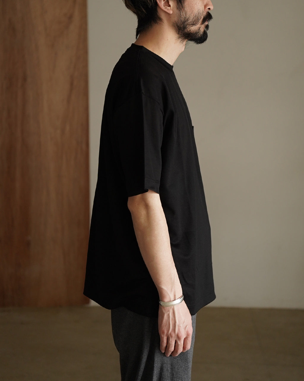 mocT LYOCELL JERSEY S/S POCKET TEE M64-120 ポケットTシャツ|Crouka(クローカ)