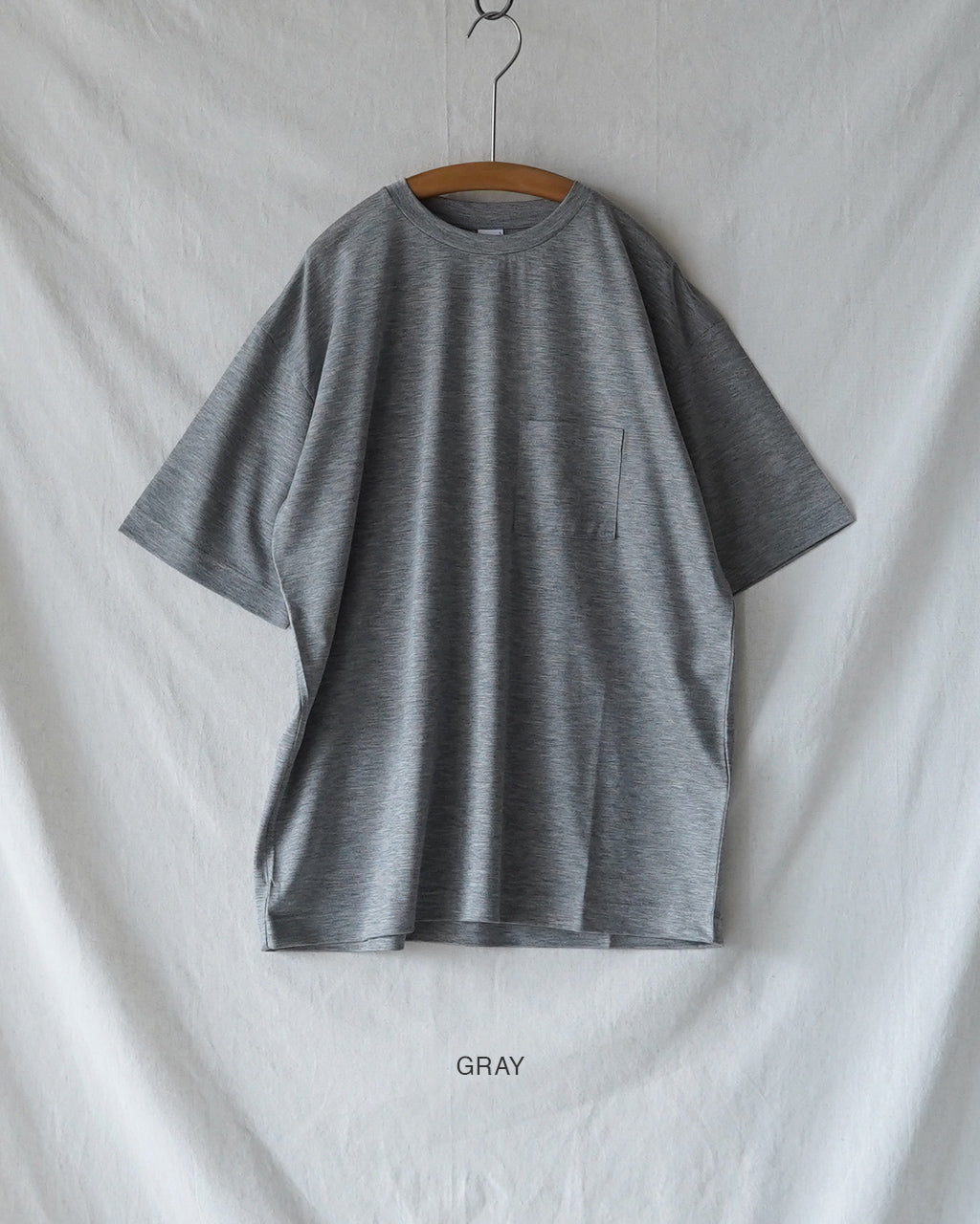 mocT LYOCELL JERSEY S/S POCKET TEE M64-120 ポケットTシャツ|Crouka(クローカ)
