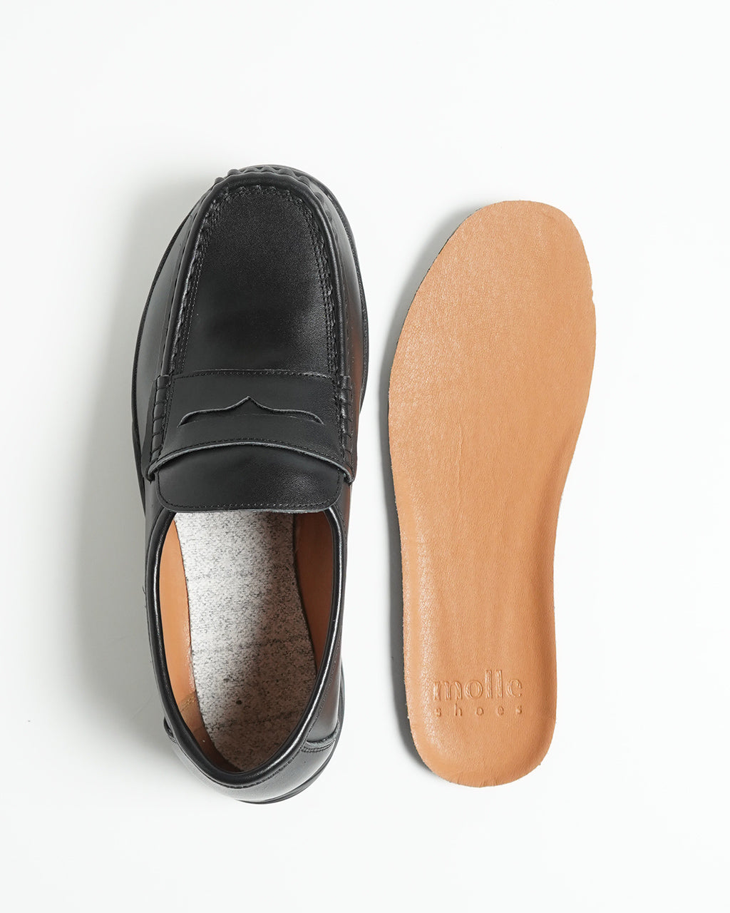 ハイブリッド ローファーズ HYBRID LOAFERS 靴 シューズ レザー コインローファー MLS210301-24