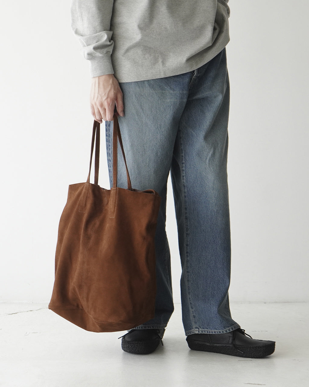 Morphee モルフェ 3WAY ラージ トートバッグ オイルスエードブラウン 3WAY LARGE TOTE(L size)OIL SUEDE BROWN L-OBR-1 【クーポン対象外】【送料無料】正規取扱店