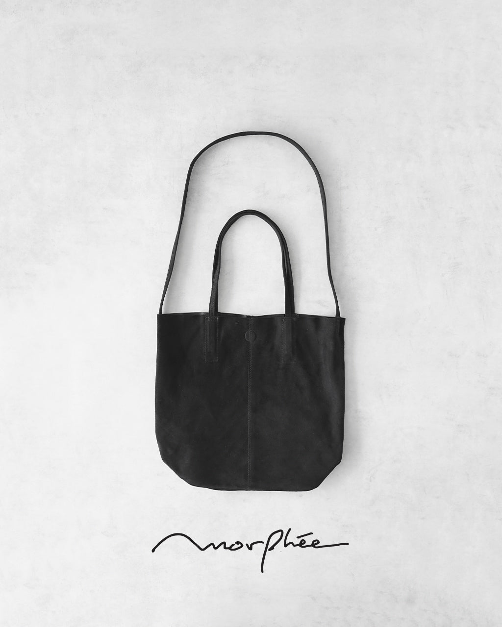 3WAY MIDIUM TOTE(M size)OIL SUEDE BLACK MS-OBLK-1 ML-OBLK-1