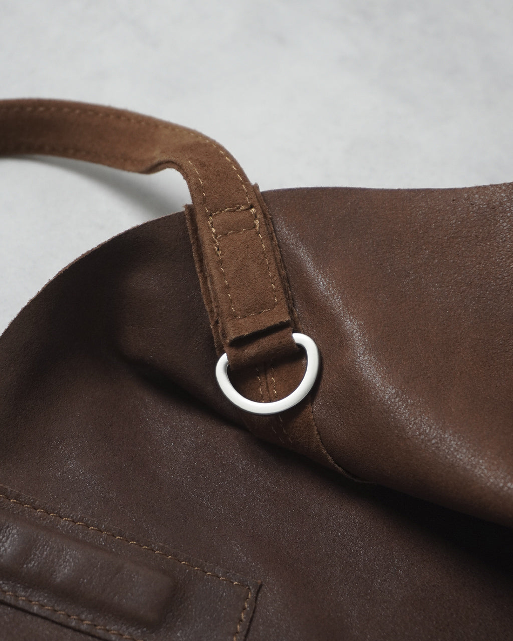 3WAY MEDIUM TOTE(M size)OIL SUEDE BROWN MS-OBR-1 ML-OBR-1
