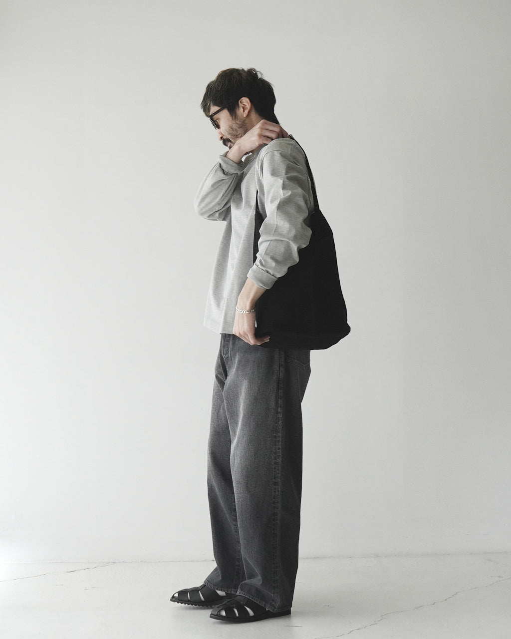 CYLINDER(L size)OIL SUEDE BLACK CYL-OBLK-1