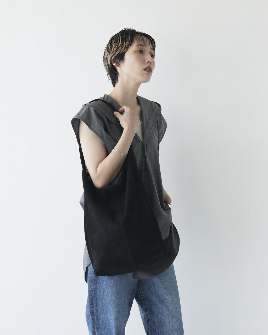 CYLINDER(L size)OIL SUEDE BLACK CYL-OBLK-1