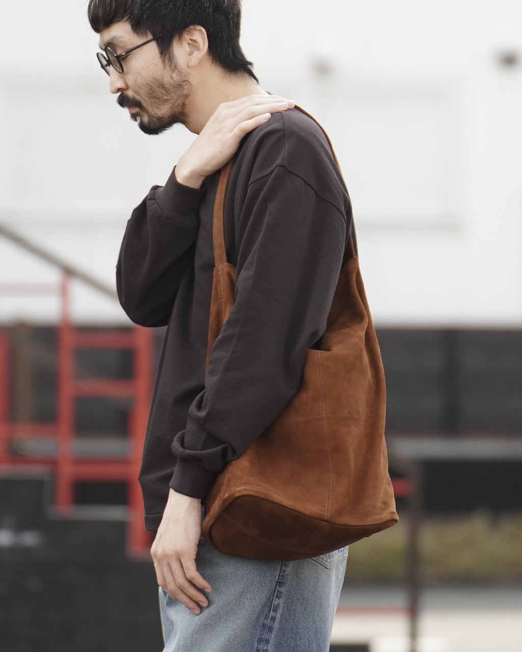 Morphee モルフェ シリンダー ラージ トートバッグ オイルスエードブラウン CYLINDER (L size)OIL SUEDE BROWN CYL-OBR-1 【クーポン対象外】【送料無料】正規取扱店
