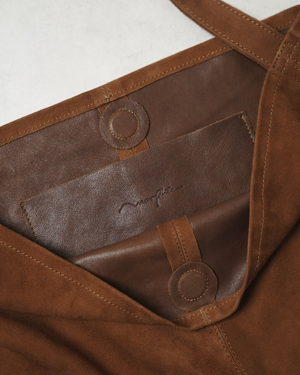 Morphee モルフェ シリンダー ラージ トートバッグ オイルスエードブラウン CYLINDER (L size)OIL SUEDE BROWN CYL-OBR-1 【クーポン対象外】【送料無料】正規取扱店
