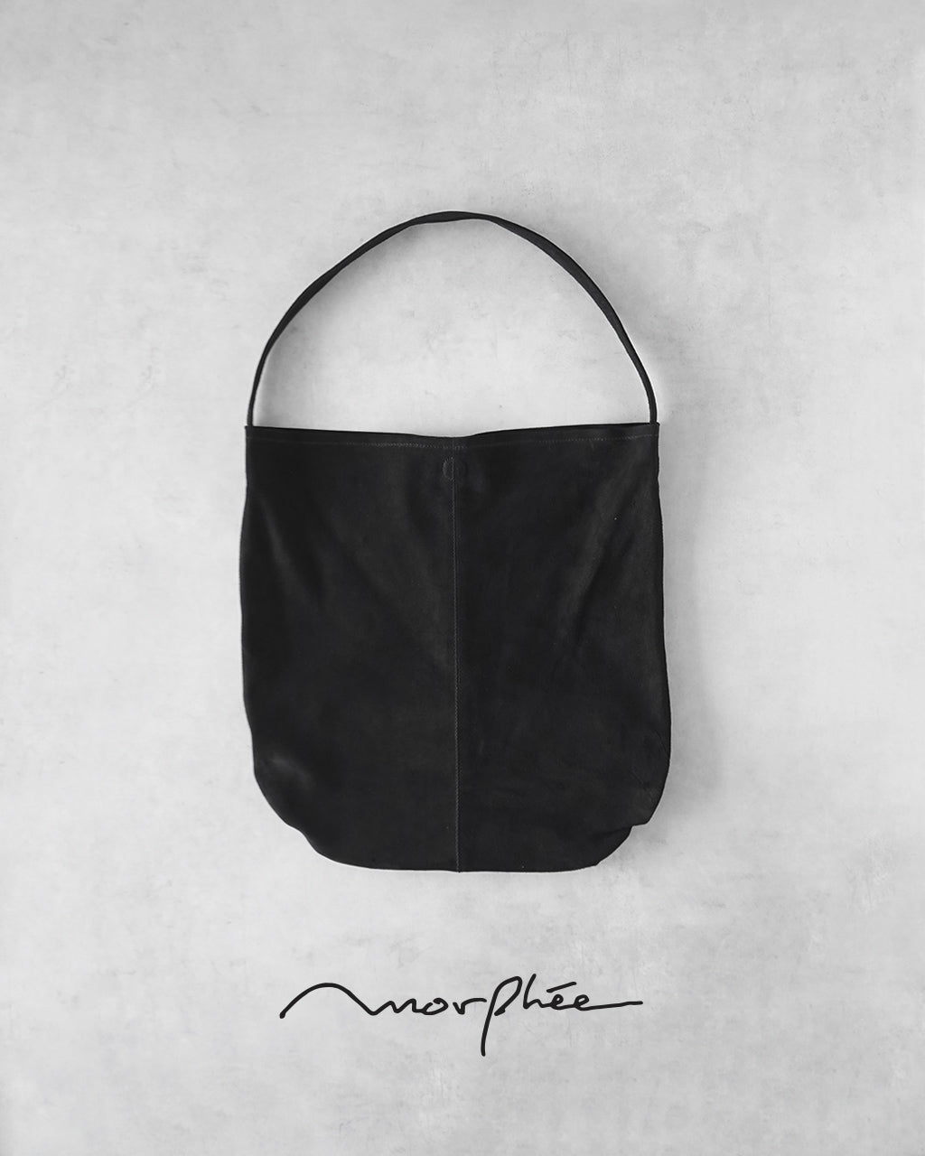 Morphee モルフェ CYLINDER シリンダー ミディアム トートバッグ ショルダーバッグ オイルスエードブラック(M size)OIL SUEDE BLACK CYM-OBLK-1 【クーポン対象外】【送料無料】正規取扱店