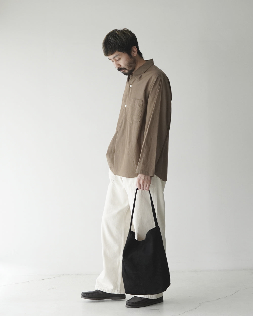 CYLINDER(M size)OIL SUEDE BLACK CYM-OBLK-1