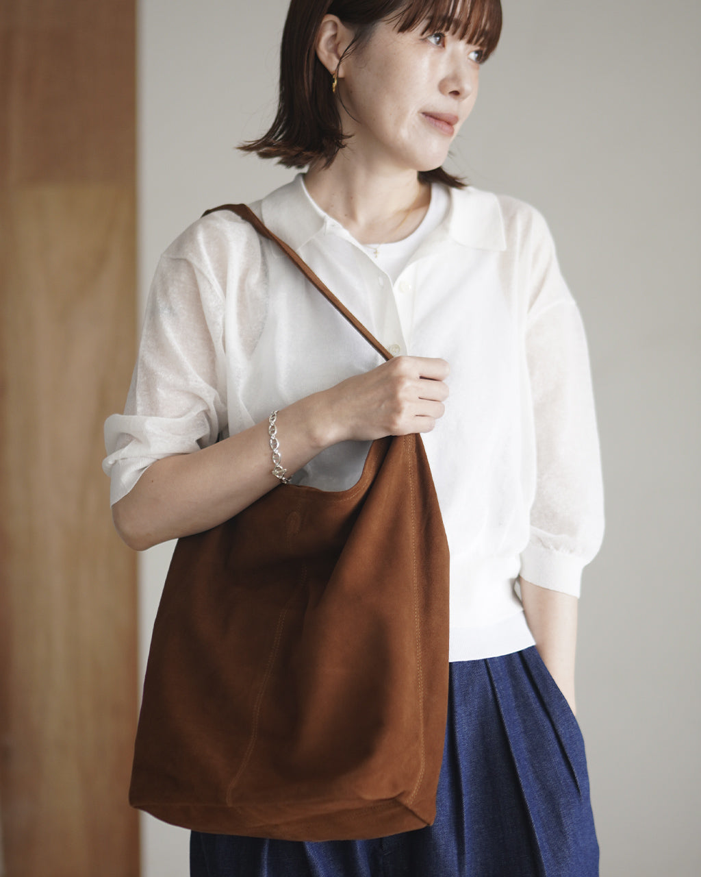 CYLINDER(M size)OIL SUEDE BROWN CYM-OBR-1