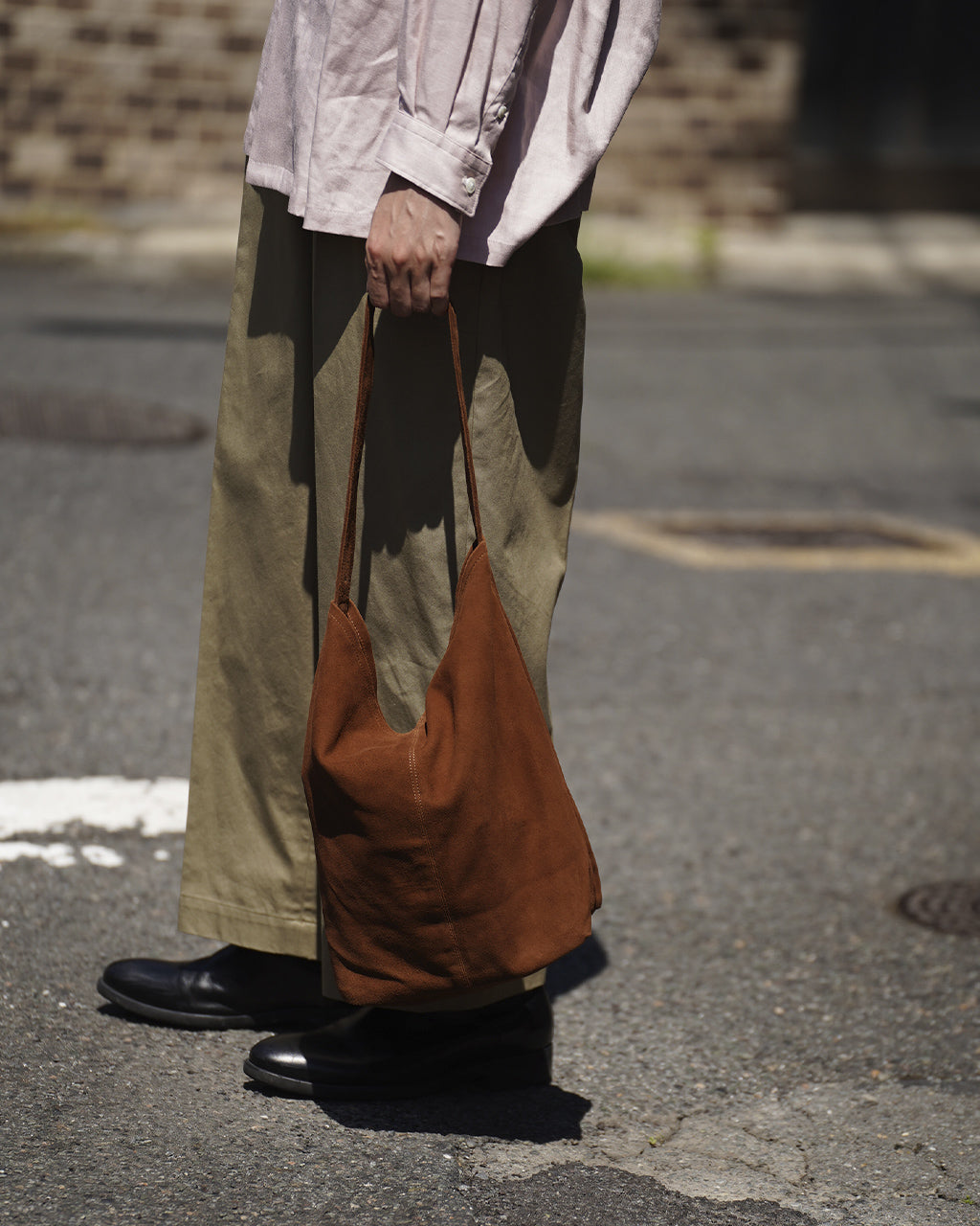 CYLINDER(M size)OIL SUEDE BROWN CYM-OBR-1