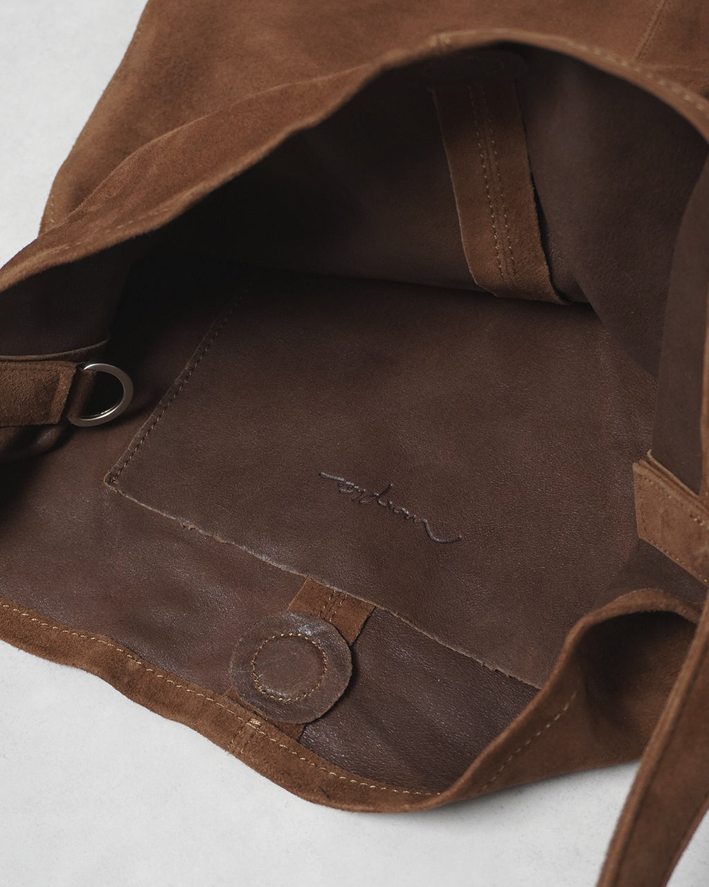 CYLINDER(M size)OIL SUEDE BROWN CYM-OBR-1