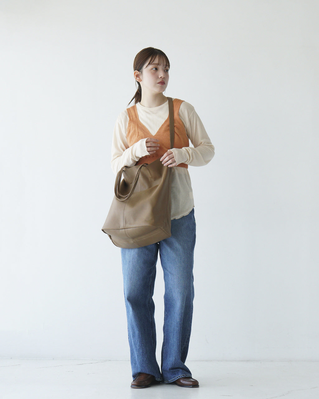 Morphee モルフェ 3WAY LARGE TOTE(L size)CAMEL ラージ トートバッグ ショルダーバッグ キャメル L-CML-1 【クーポン対象外】【送料無料】正規取扱店