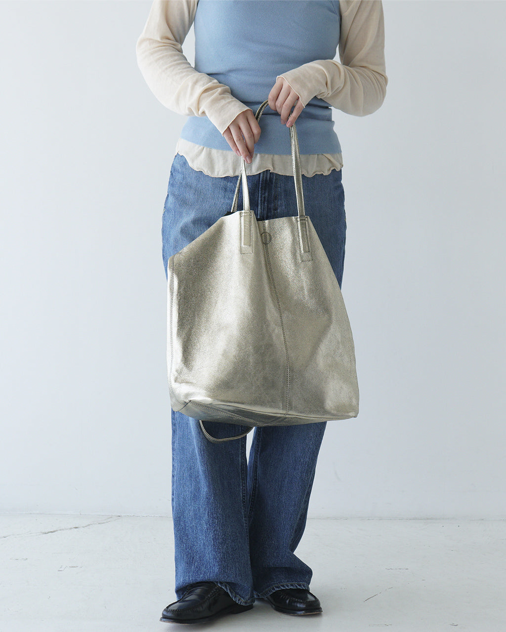 3WAY LARGE TOTE(L size)GOLD L-GLD-1