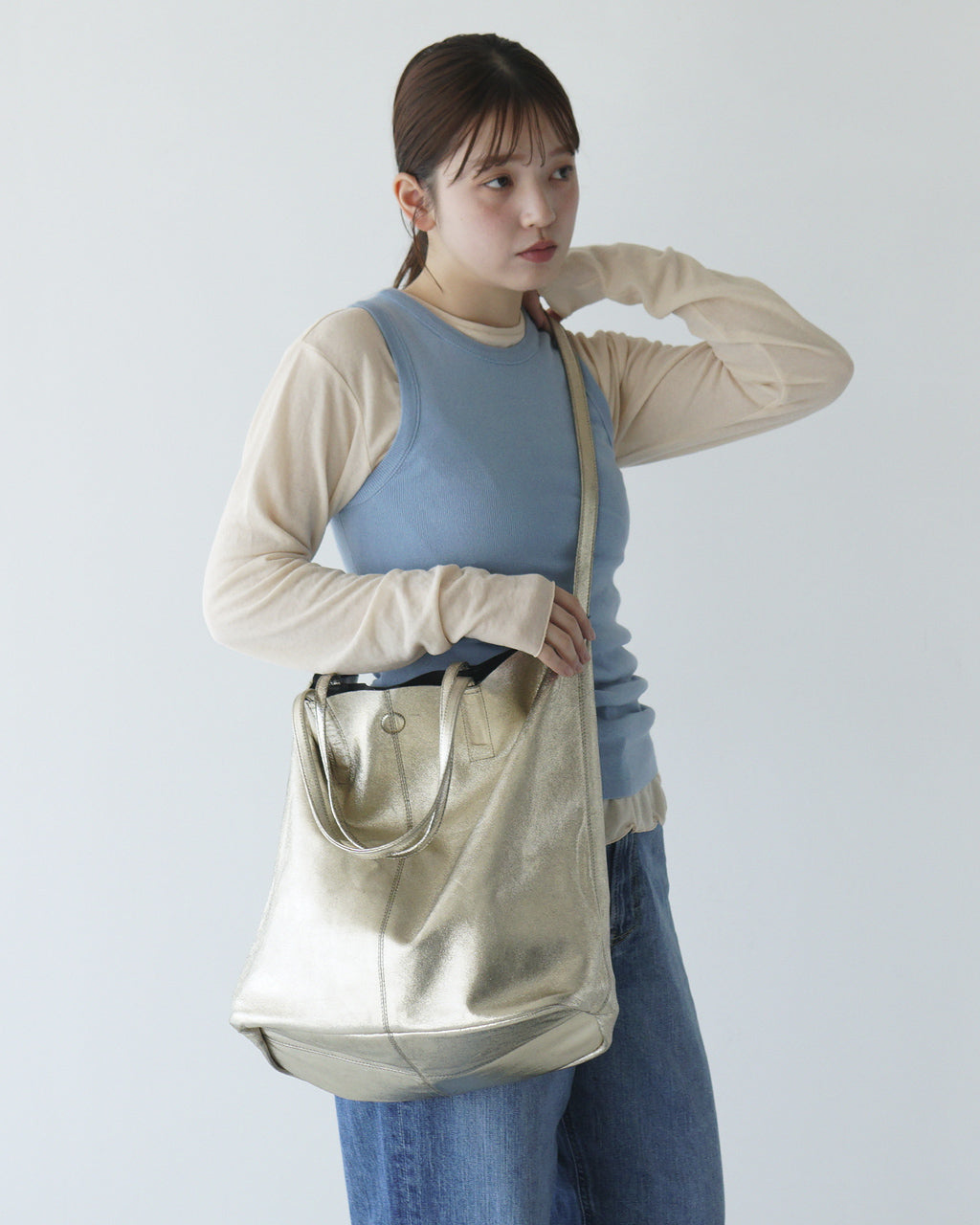 Morphee モルフェ 3WAY LARGE TOTE(L size)GOLD ラージ トートバッグ ショルダーバッグ ゴールド L-GLD-1 【クーポン対象外】【送料無料】正規取扱店