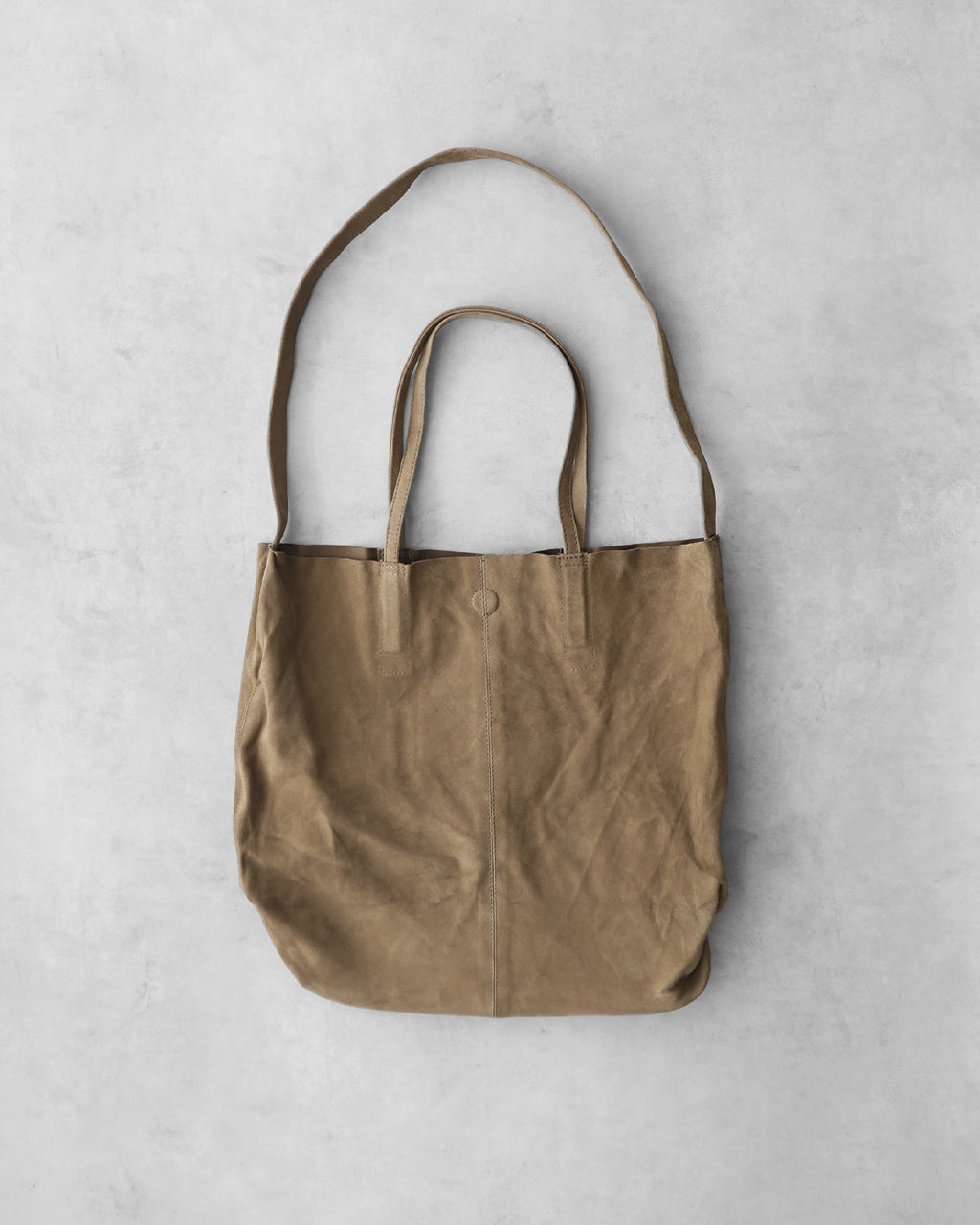 3WAY LARGE TOTE(L size) SUEDE CAMEL L-SCML-103