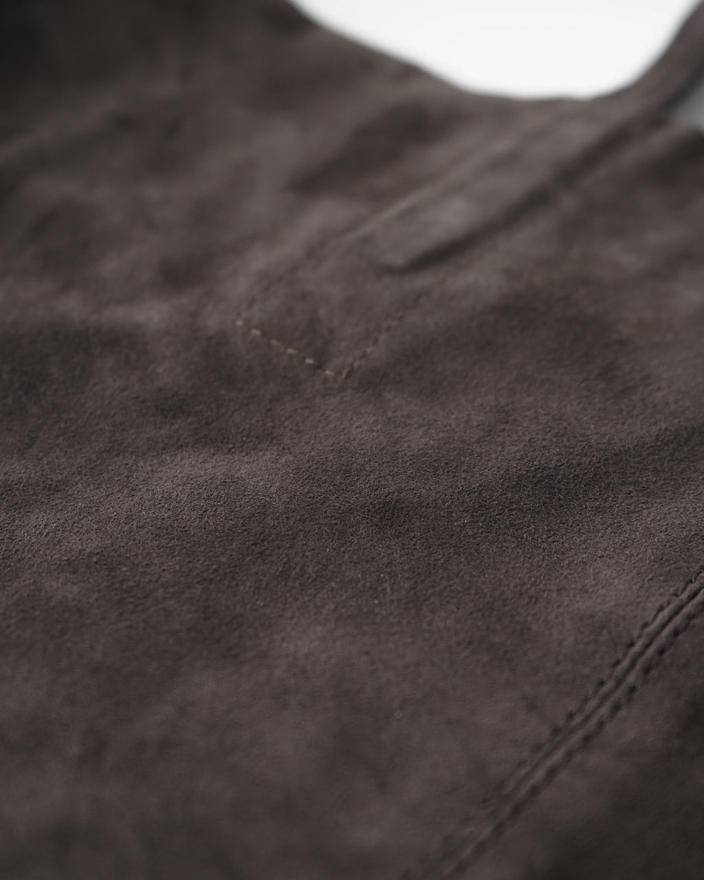3WAY LARGE TOTE (L size) SUEDE DARK CHOCO L-SDCH-103