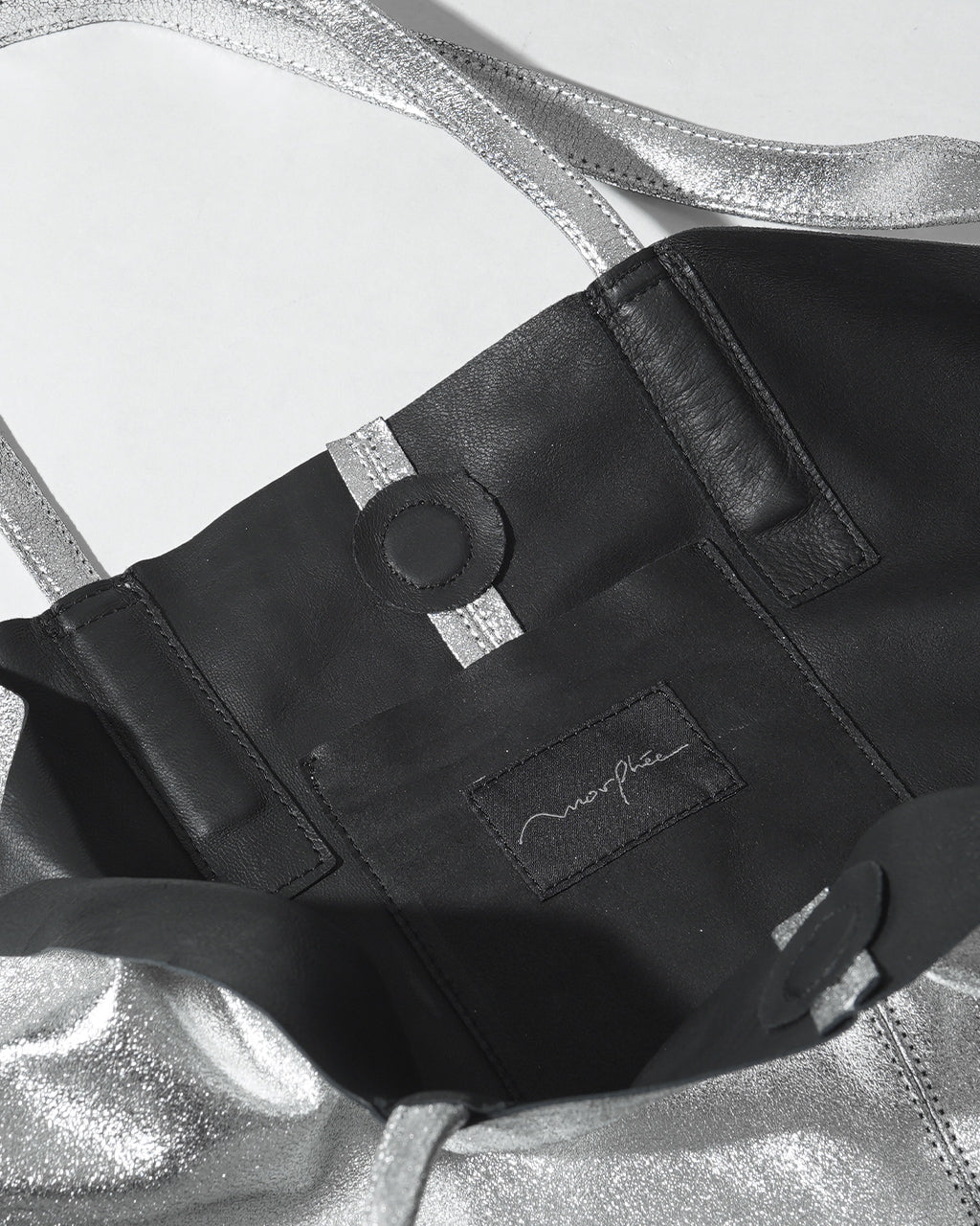 3WAY LARGE TOTE(L size)SILVER L-SIL-102