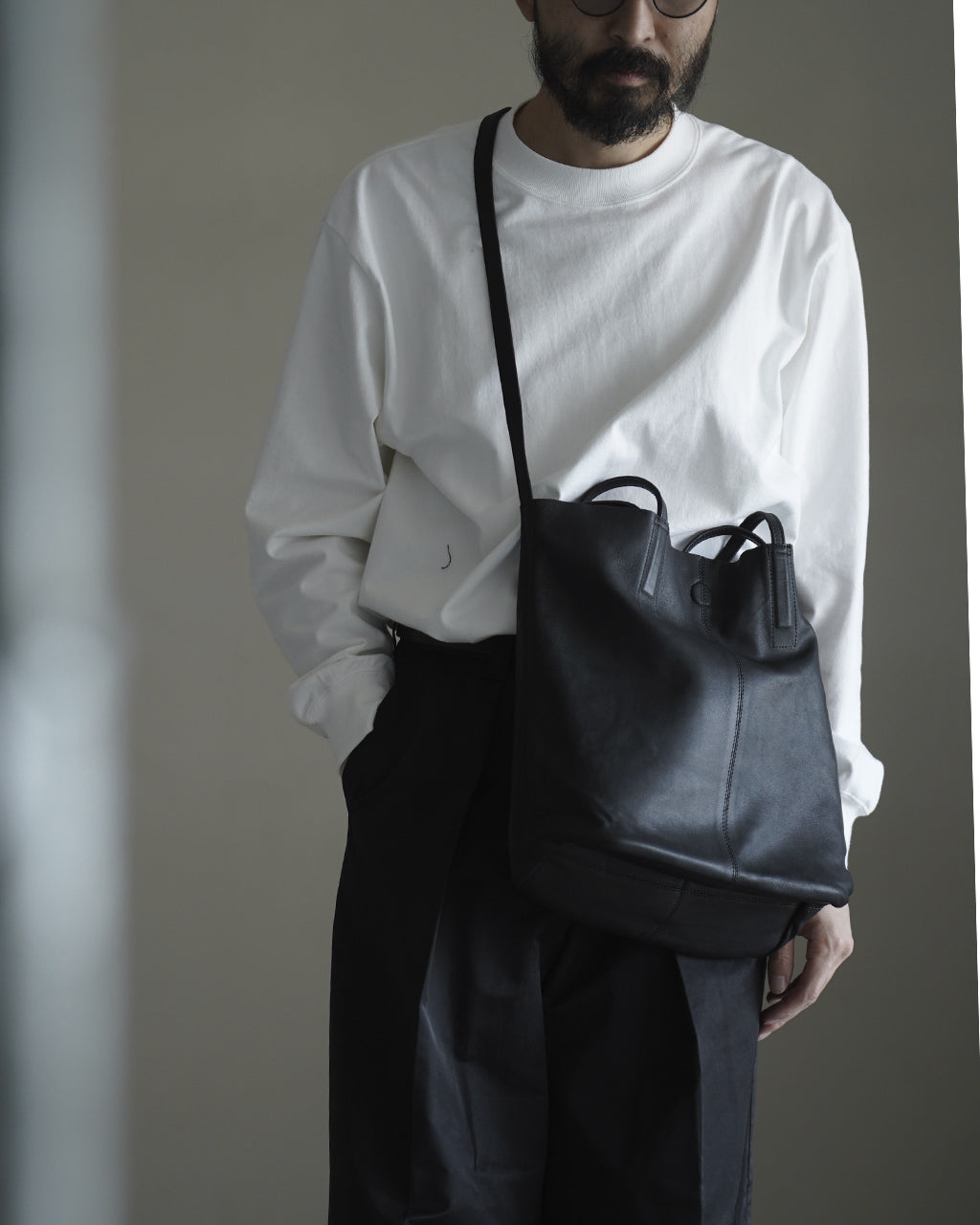 3WAY MEDIUM TOTE(M size)MS-BLK-1 ML-BLK-1 MS-DCH ML-DCH MSL-NVY ML-NVY