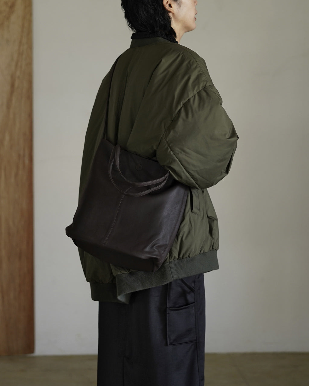 3WAY MEDIUM TOTE(M size)MS-BLK-1 ML-BLK-1 MS-DCH ML-DCH MSL-NVY ML-NVY