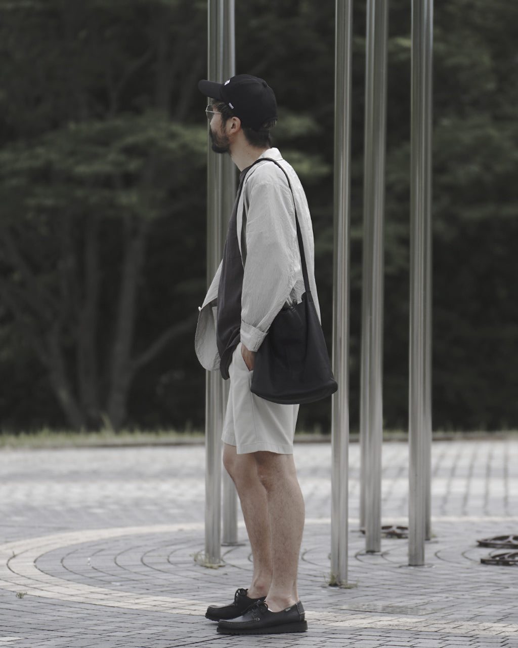 3WAY MEDIUM TOTE(M size) BLACK MS-BLK-103 ML-BLK-103