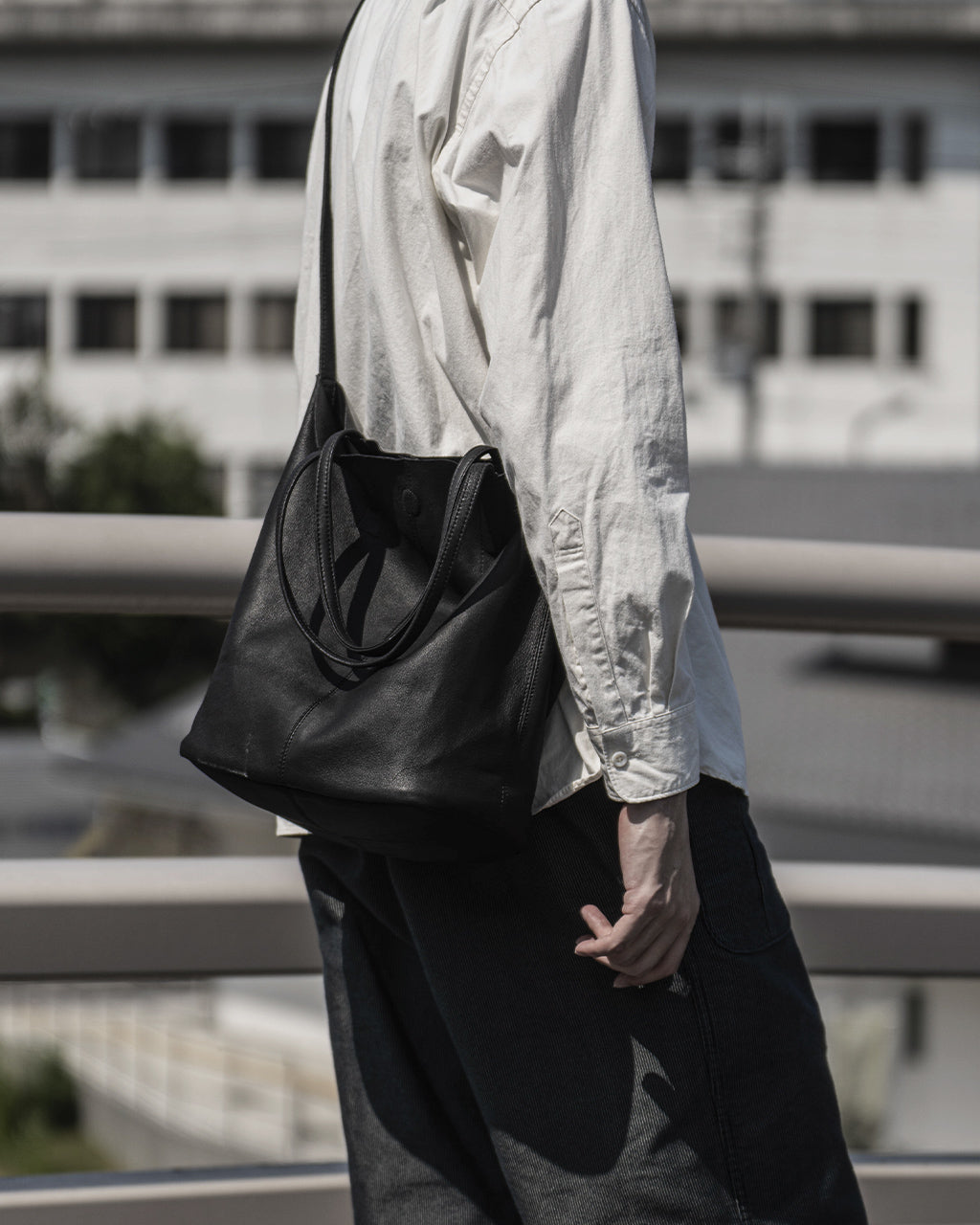 3WAY MEDIUM TOTE(M size) BLACK MS-BLK-103 ML-BLK-103