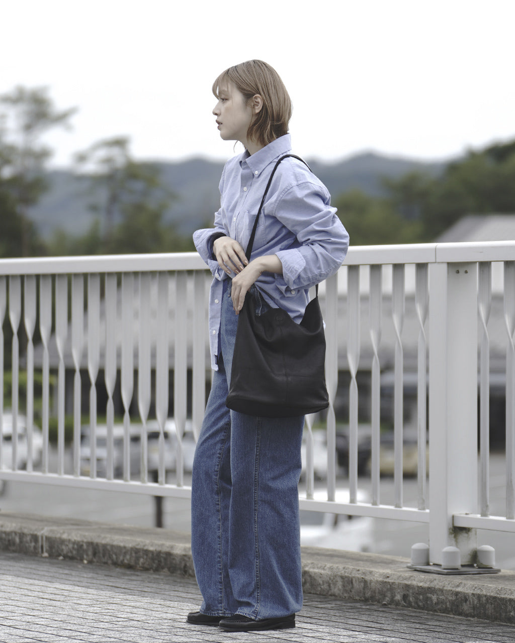 3WAY MEDIUM TOTE(M size)MS-BLK-1 ML-BLK-1 MS-DCH ML-DCH MSL-NVY ML-NVY