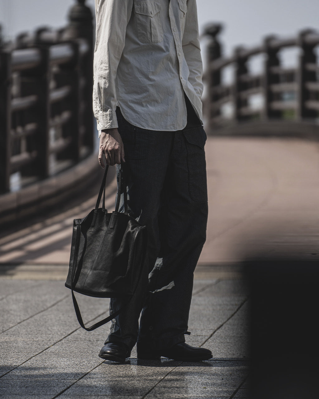 3WAY MEDIUM TOTE(M size) BLACK MS-BLK-103 ML-BLK-103