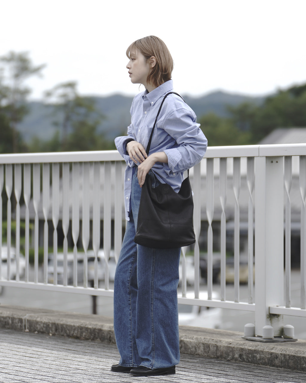 3WAY MEDIUM TOTE(M size) BLACK MS-BLK-103 ML-BLK-103