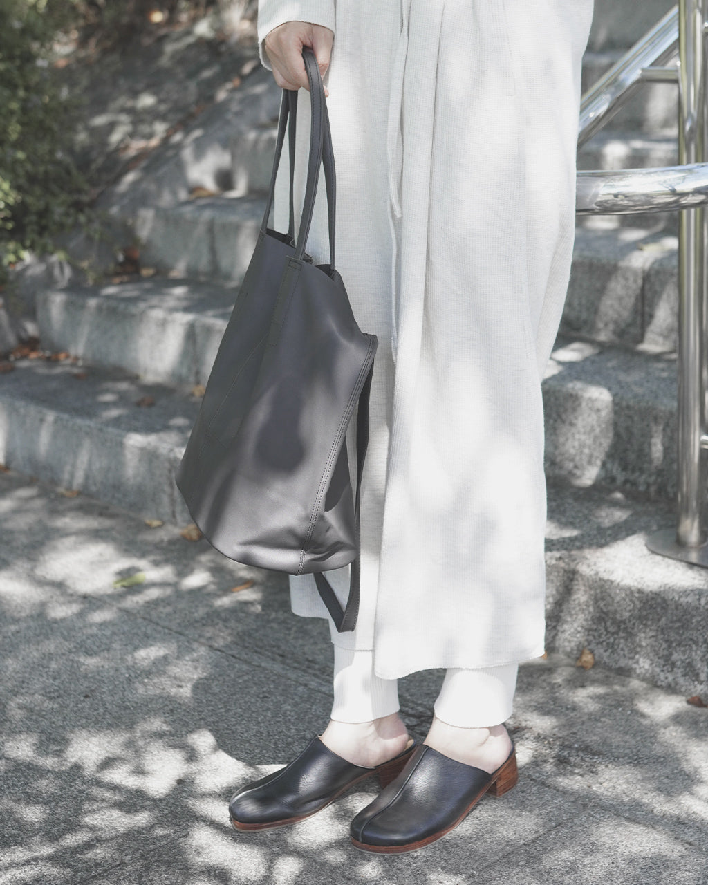 3WAY MEDIUM TOTE(M size) CHARCOAL MS-CHA-103 ML-CHA-103