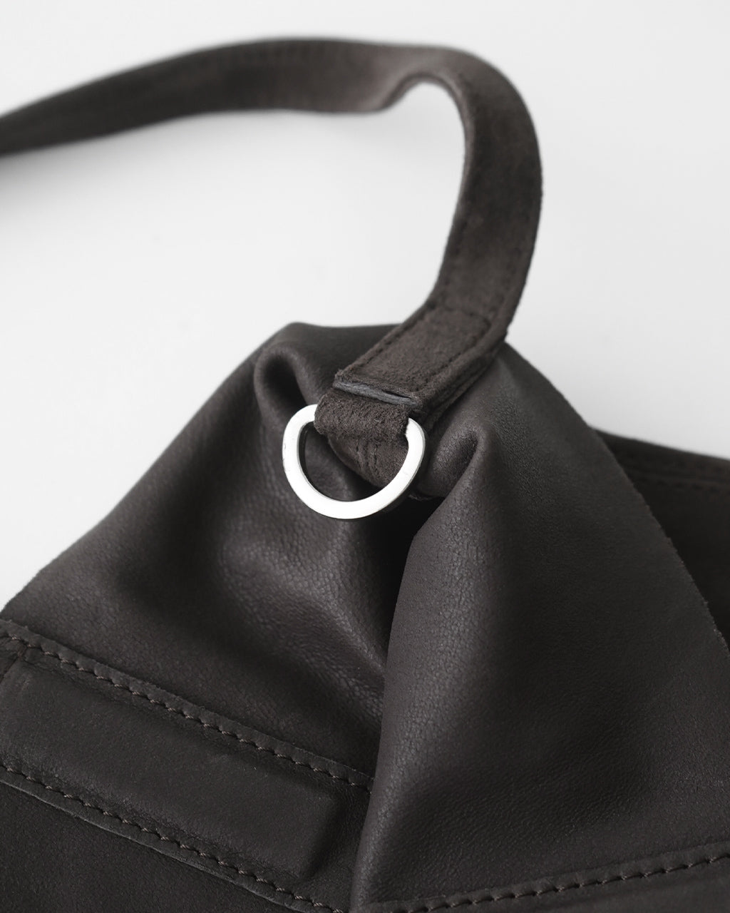 3WAY MEDIUM TOTE(M size)SUEDE DARK CHOCO