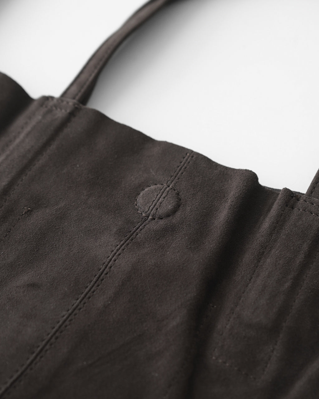 3WAY MEDIUM TOTE(M size)SUEDE DARK CHOCO