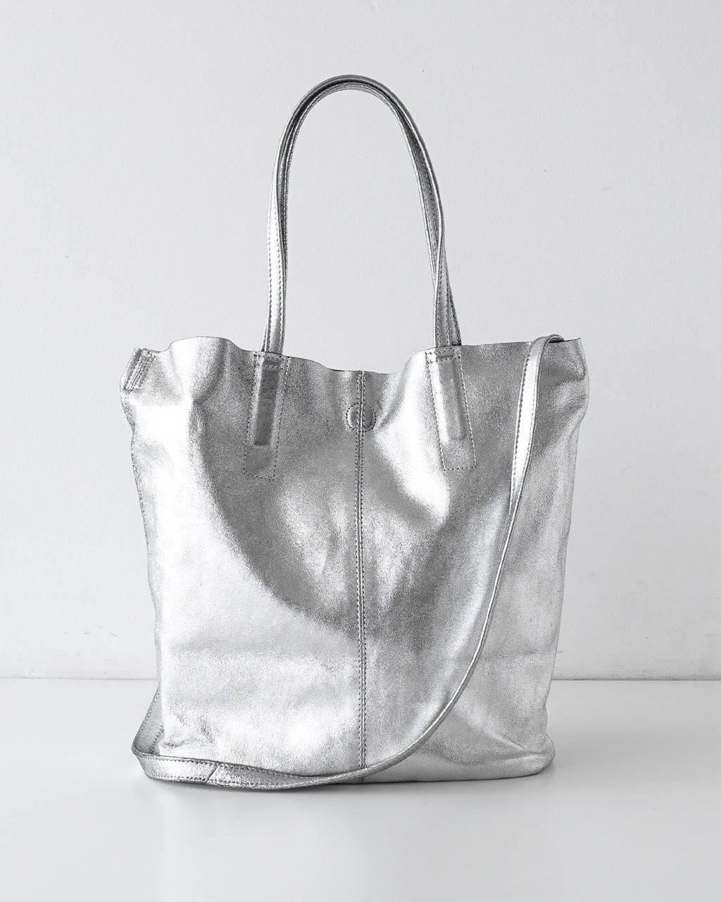 3WAY MEDIUM TOTE(M size)SILVER ML-SIL-1