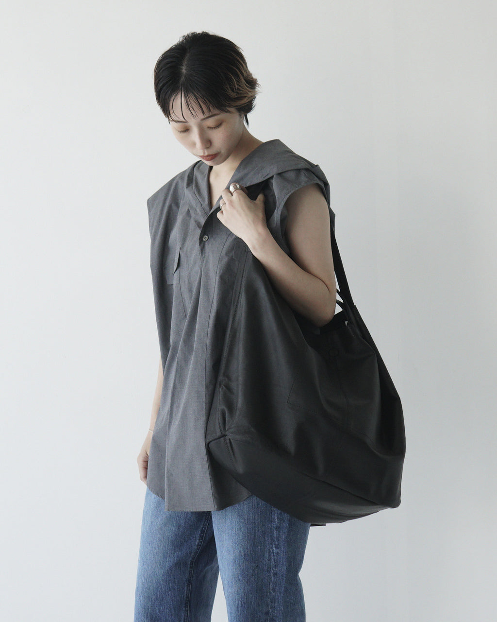 MESSENGER(Free size)BLACK MSG-BLK-1