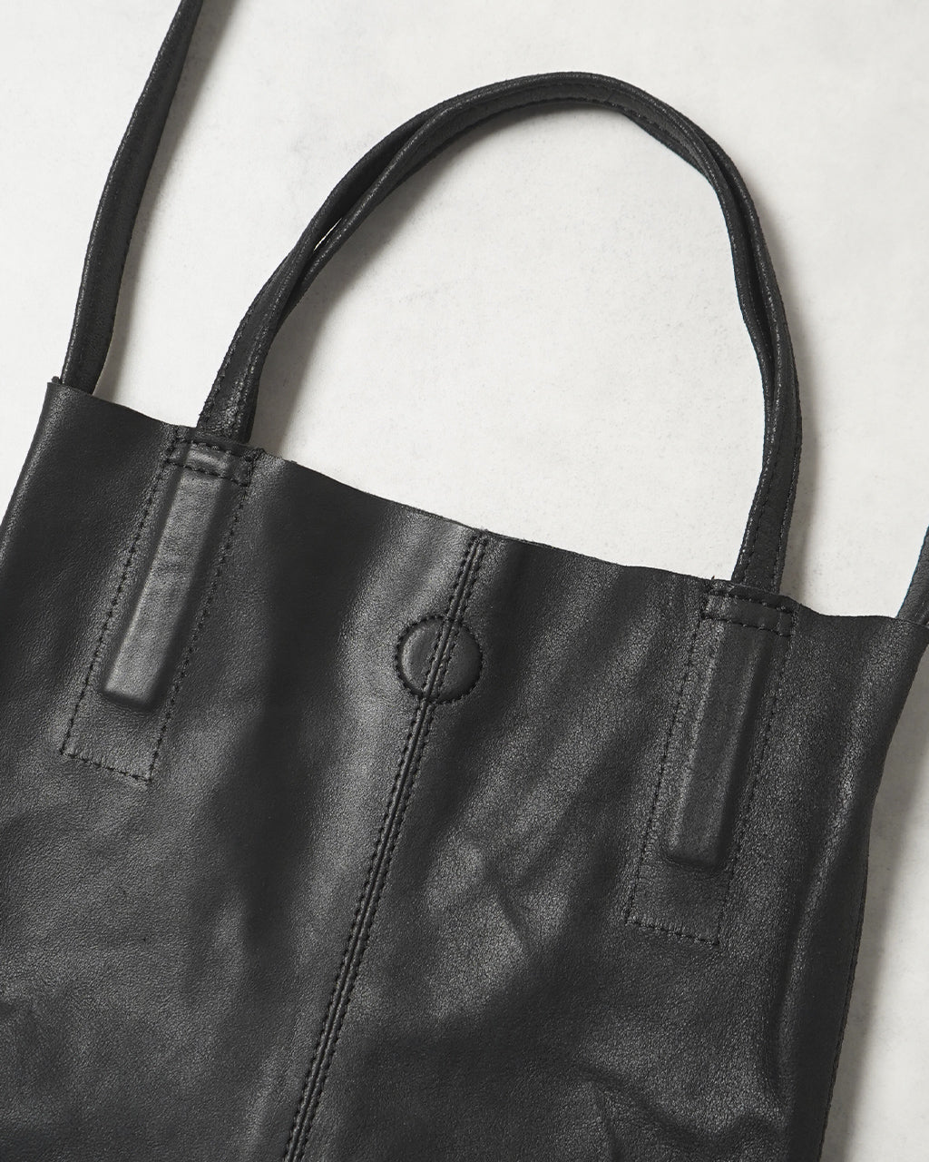 2WAY SMALL TOTE(S size)BLACK CHARCOAL CAMEL