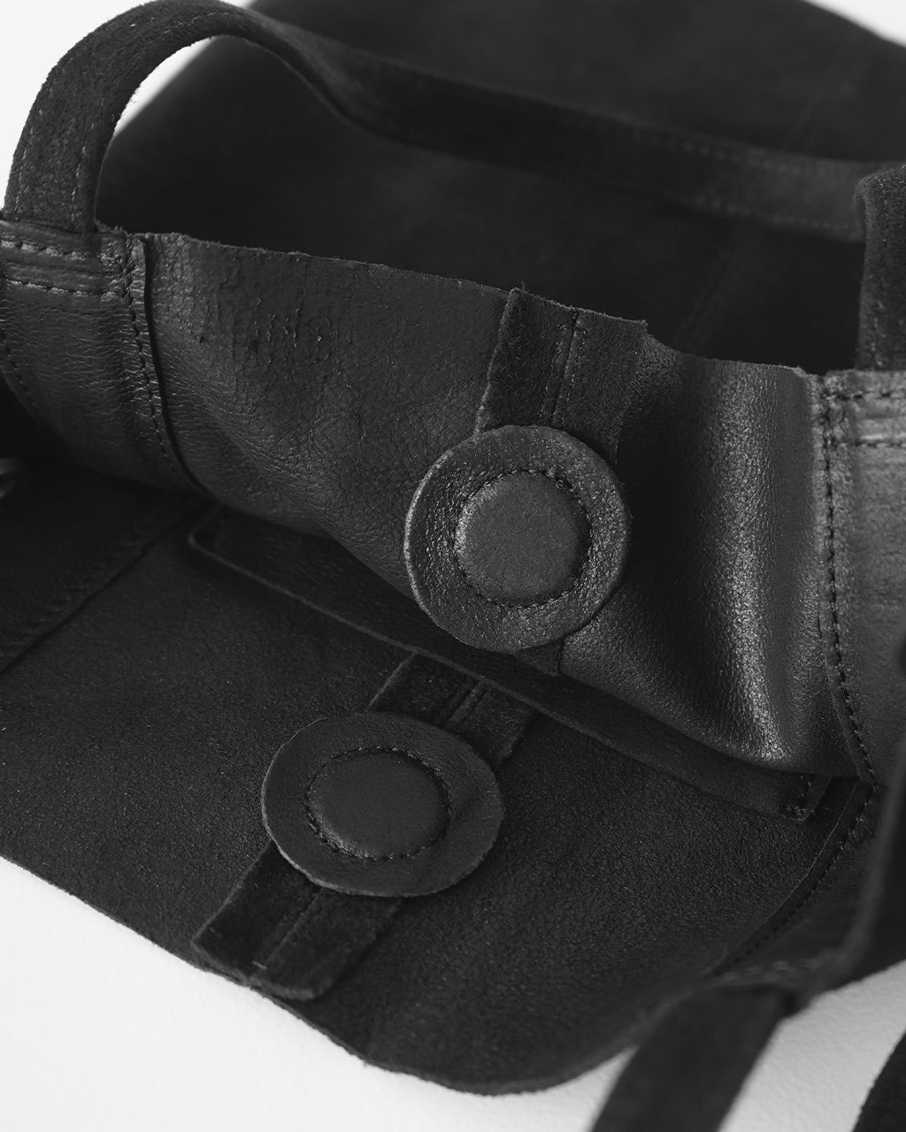 2WAY SMALL TOTE(SS size)OIL SUEDE BLACK SS-OBLK-1