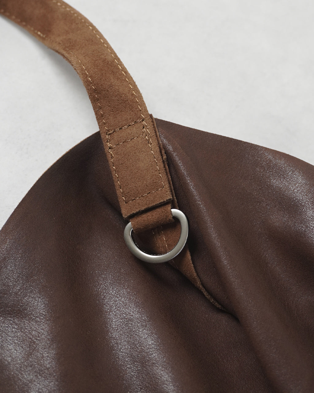3WAY LARGE TOTE(L size)OIL SUEDE BROWN L-OBR