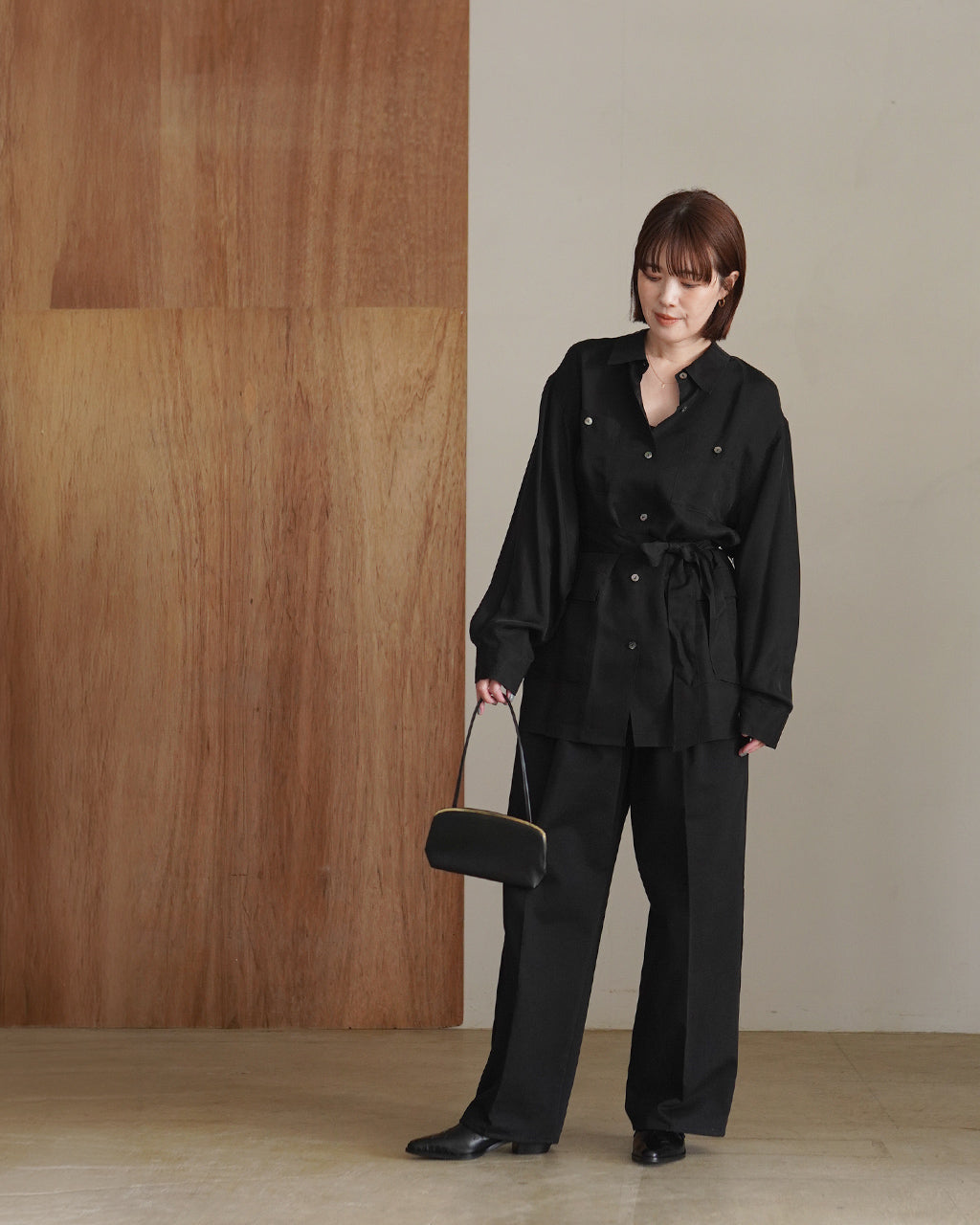 Framed One-Shoulder Bag MSA-OSG-BLK