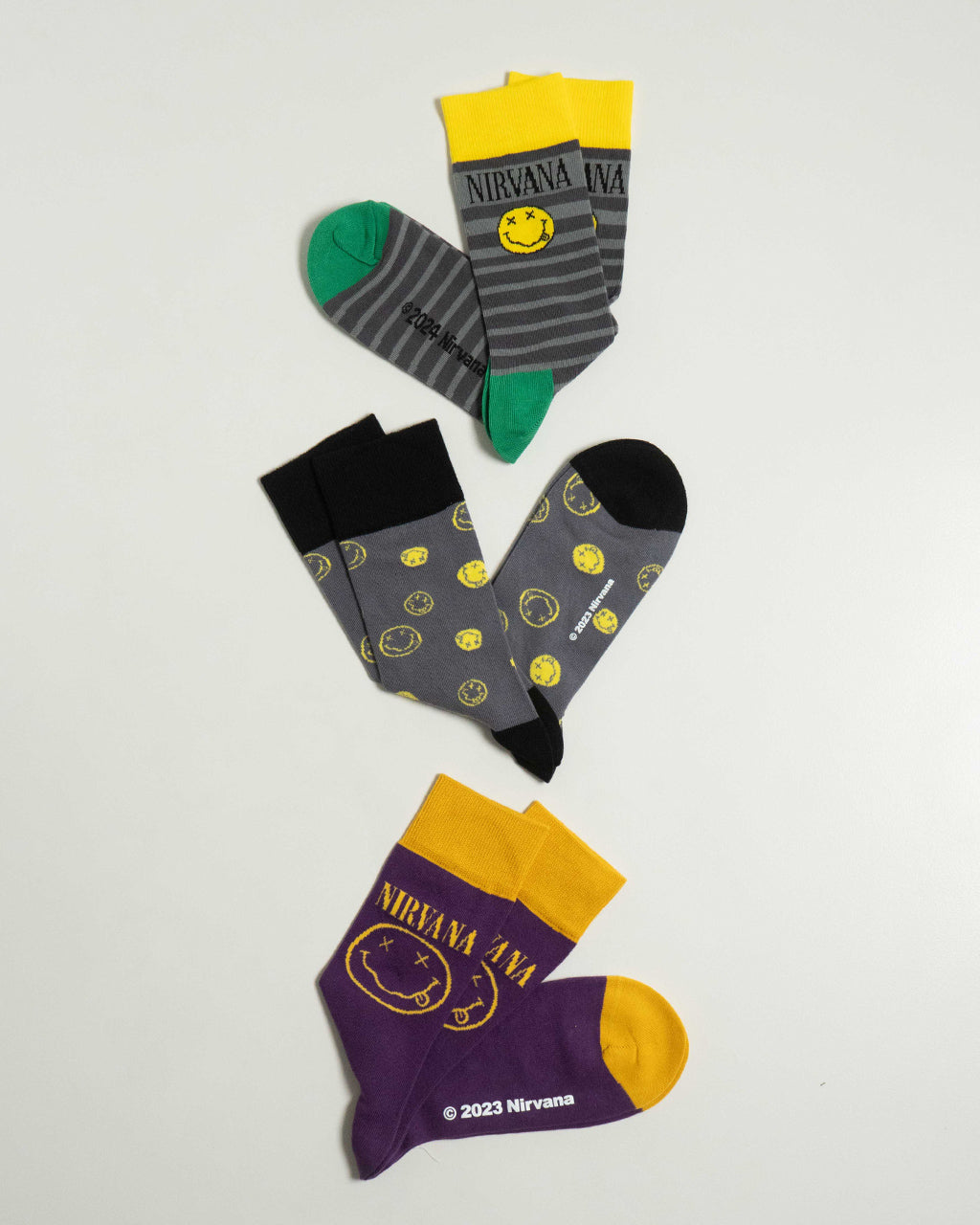 MUSIC ミュージック ニルヴァーナソックス NIRVANA SOCKS NIRVANA SOCKS 靴下 NIRVSCK03MPU 06MC 11MB