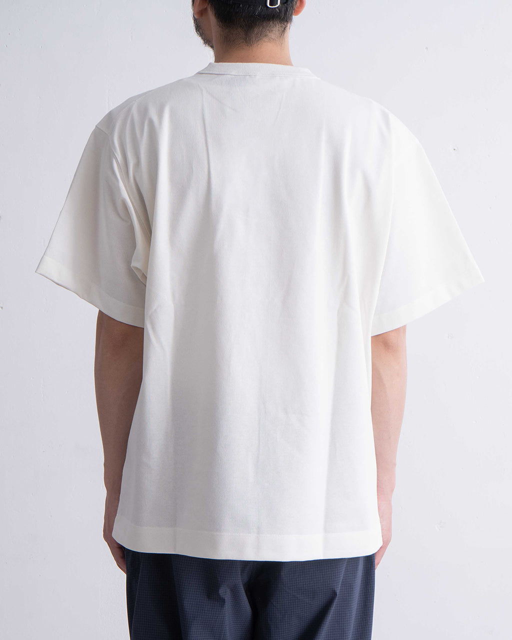 NANGA ナンガ 半袖Tシャツ ECO HYBRID BOX LOGO EMBROIDERY TEE エコハイブリッド ボックス ロゴT 刺繍 カットソー クルーネック NW2411-1G804【クーポン対象外】