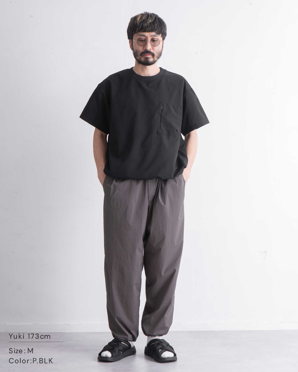 【SALE!20%OFF】NANGA ナンガ 半袖 Tシャツ DotAirR COMFY TEE コンフィーティー カットソー クルーネック 通気性 ストレッチ ファスナーポケット N2500-1J300A