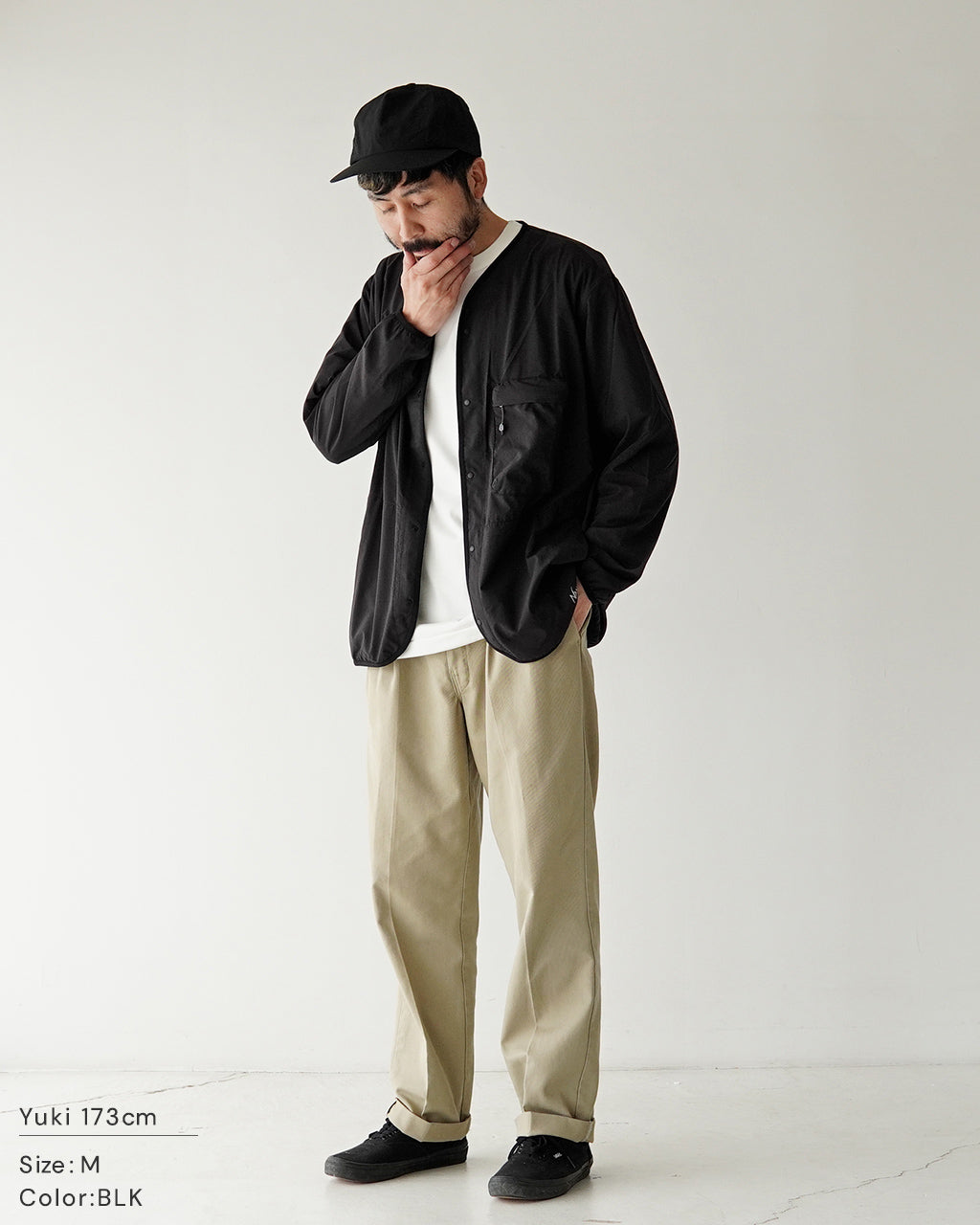 NANGA ナンガ ノーカラーカーディガン PLC EXCURSION CARDIGAN PLC エクスカーション パッカブル UVカット N2500-1T405A【送料無料】