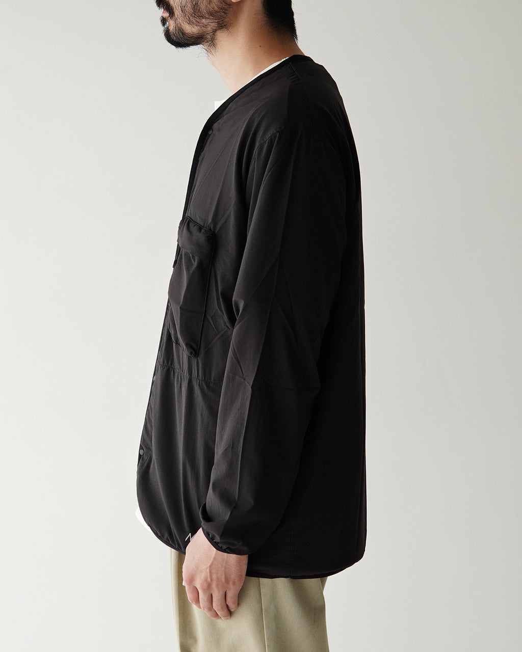 NANGA ナンガ ノーカラーカーディガン PLC EXCURSION CARDIGAN PLC エクスカーション パッカブル UVカット N2500-1T405A【送料無料】