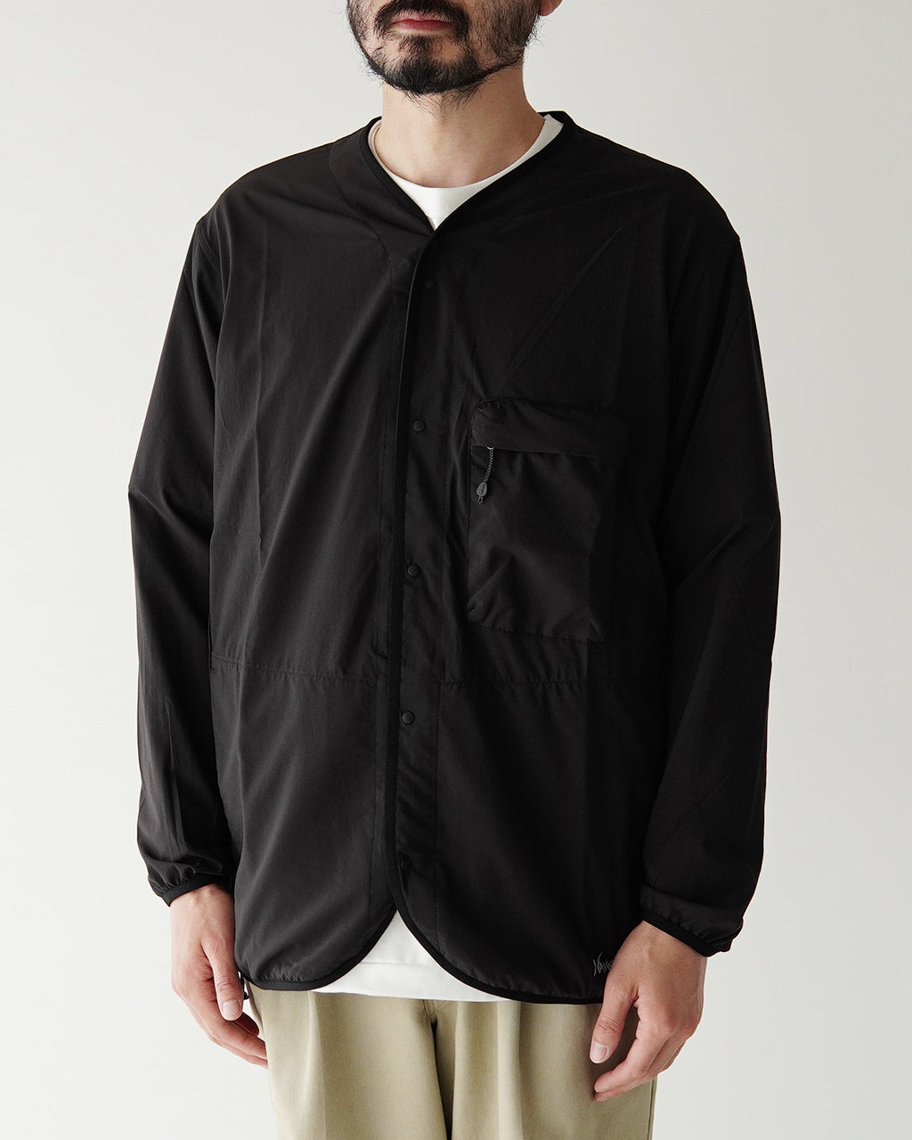 NANGA ナンガ ノーカラーカーディガン PLC EXCURSION CARDIGAN PLC エクスカーション パッカブル UVカット N2500-1T405A【送料無料】