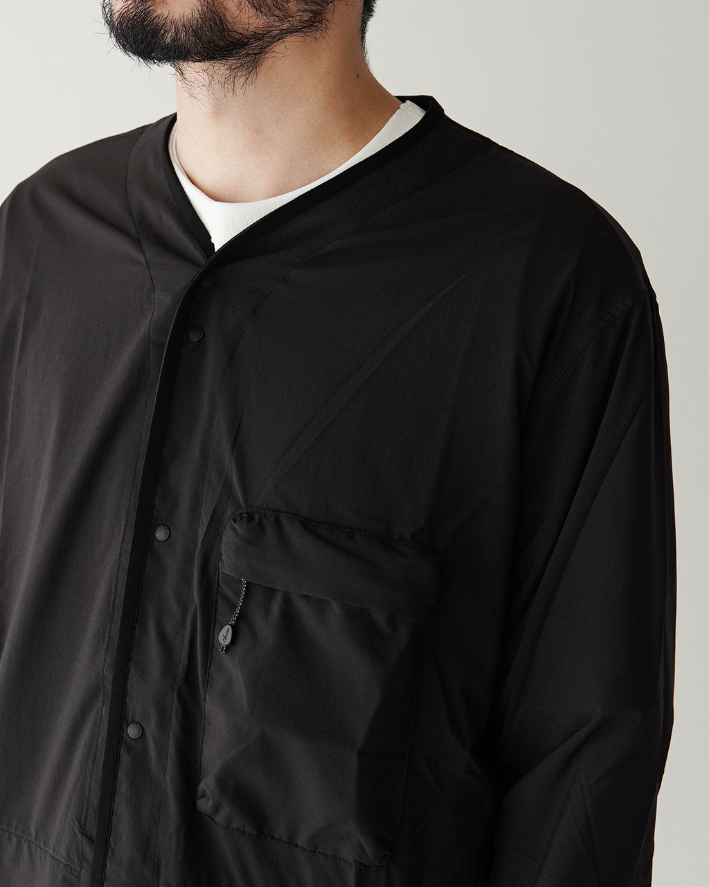 NANGA ナンガ ノーカラーカーディガン PLC EXCURSION CARDIGAN PLC エクスカーション パッカブル UVカット N2500-1T405A【送料無料】